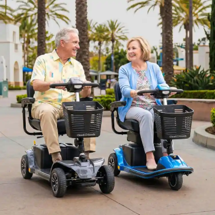Heavy Duty Mobility Scooter for all-day comfort at the convention center - Cloud of Goods - Anaheim
