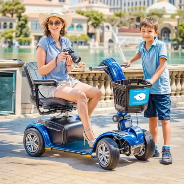 Heavy Duty Mobility Scooter for all-day comfort on the Strip - Cloud of Goods - Las Vegas