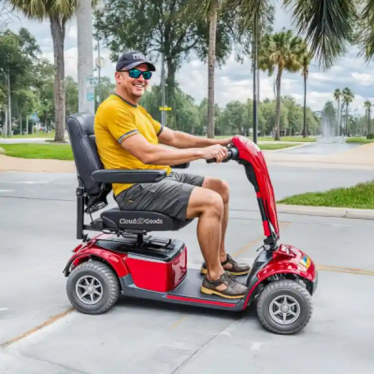 Heavy Duty Mobility Scooter for All-Day Comfort - Cloud of Goods - Orlando