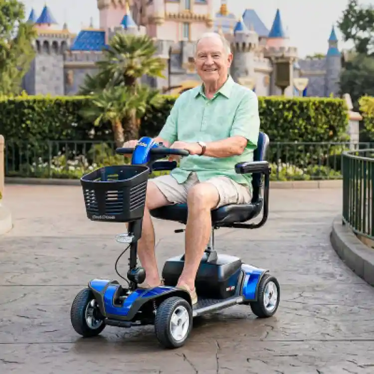Lightweight Mobility Scooter for easy navigation through resort districts - Cloud of Goods - Anaheim