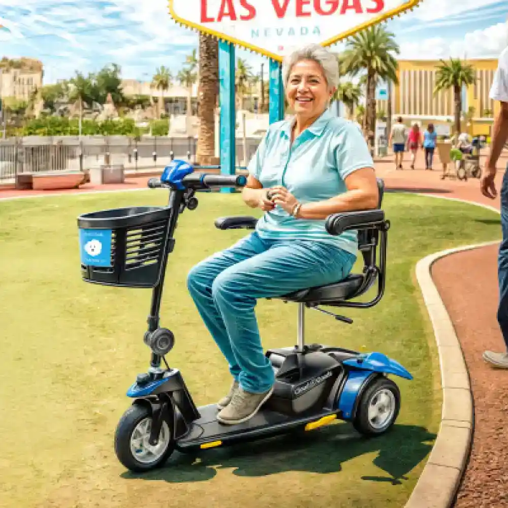 Las Vegas Lightweight Mobility Scooter en alquiler