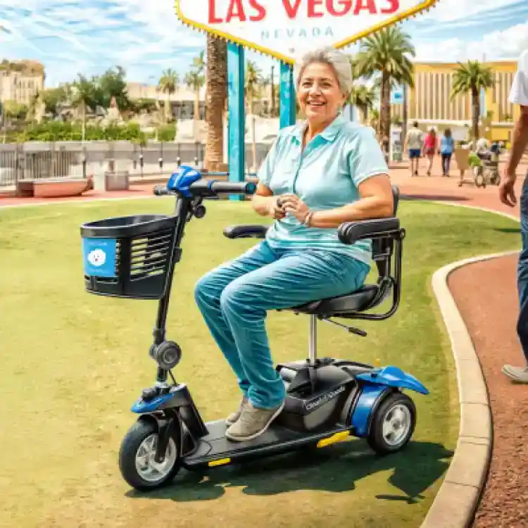 Lightweight Mobility Scooter for easy transport between casinos - Cloud of Goods - Las Vegas