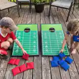 Corn hole game set