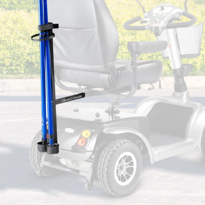 Cane and Crutch Holder for Mobility Scooter rentals in McAllen - Cloud of Goods